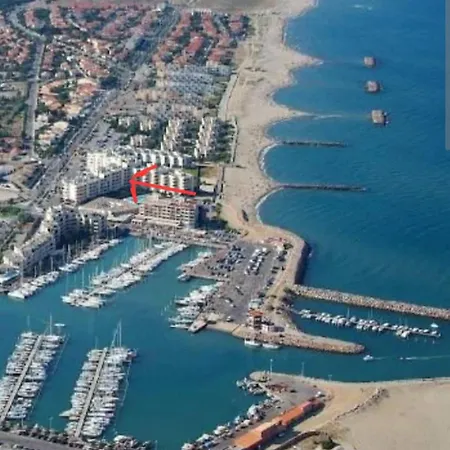 Vintage - Sea View - Pool - Air Conditioning - Fiber Optic Le Barcarès