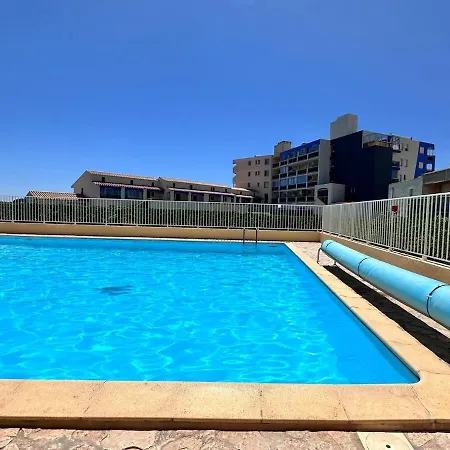 Vintage - Sea View - Pool - Air Conditioning - Fiber Optic Le Barcarès